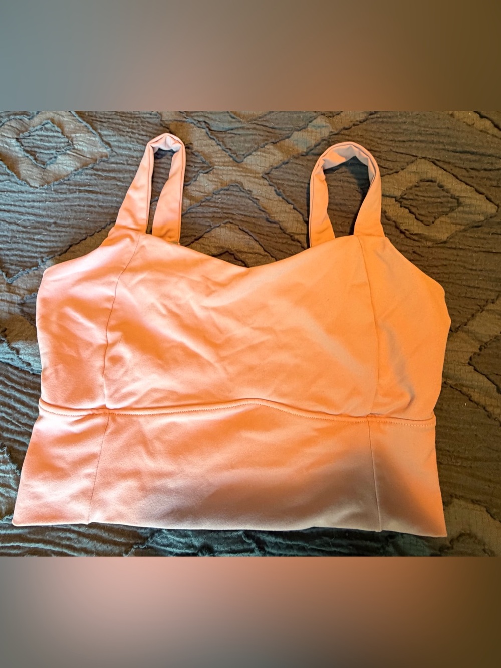 Born Primitive Peachy Pink Sports Bra Tank LARGE